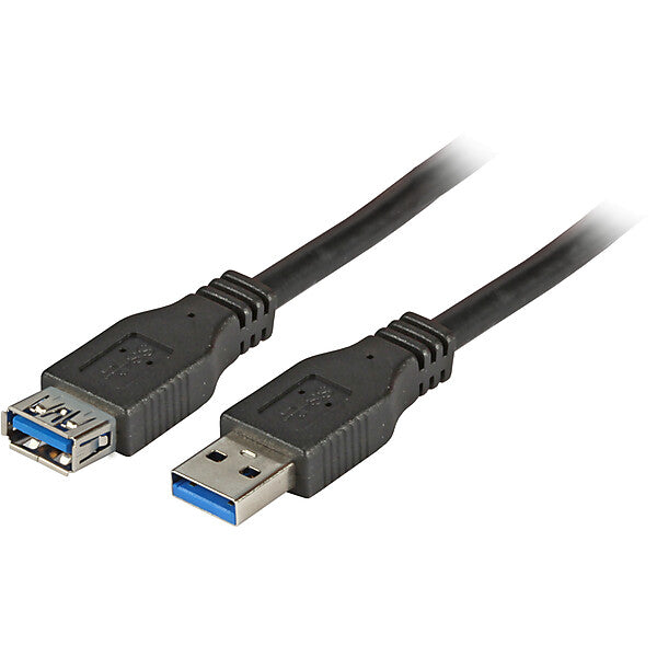 USB-Verlängerung A-A 3,0m USB 3.0 schwarz K5237.3
